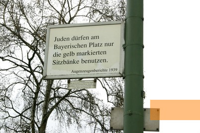 Image: Berlin, 2008, Rear side of a plaque, Stiftung Denkmal