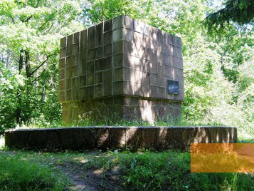 Bild:Wald von Kveciai, 2010, Denkmal am Ort der Massenerschießungen von 1941, Vilma Norvaišienė