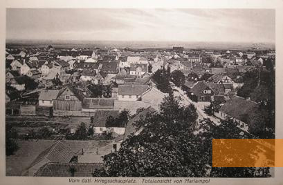 Bild:Marijampolė, um 1915/16, Panoramaansicht der Stadt, Tomasz Wisniewski Collection
