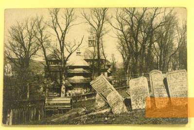 Image: Rohatyn, undated, Historical photograph of the Old Cemetery, New York Public Library