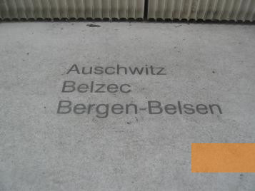 Image: Vienna, 2009, Inscription on the pedestal of the memorial, Stiftung Denkmal