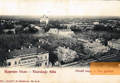 Image: Tsarskoye Selo, 1905, Old town view, public domain