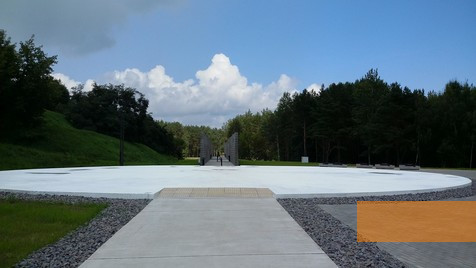 Image: Malyj Trostenez, 2018, View of the memorial complex in Blagovshchina forest, Galina Levina