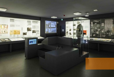 Image: Brandenburg an der Havel, 2018, View into the permanent exhibition of the memorial site, Stiftung Brandenburgische Gedenkstätten, Cordia Schlegelmilch