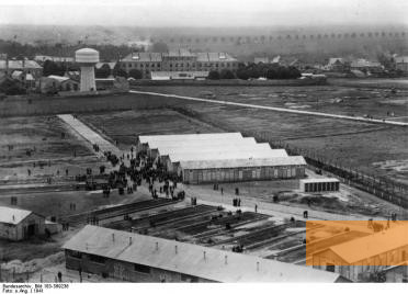 Image: Pithiviers, 1941, Overall view of the camp, Bundesarchiv, Bild 183-S69236