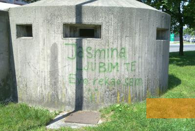 Image: Ljubljana, 2011, Former bunker on the Path of Remembrance and Comradeship, Marko Samastur