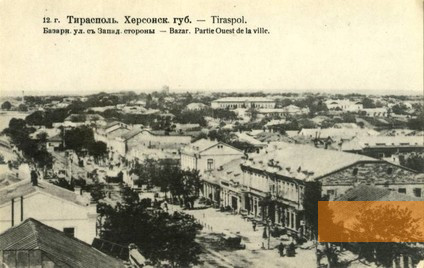 Image: Tiraspol, undated, Old city view, public domain