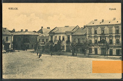 Image: Kielce, undated, Historic postcard, public domain
