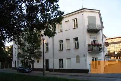Image: Kielce, 2006, House in the ul. Planty, the main site of the pogrom, Gregorz Pietrzak
