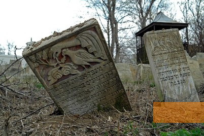 Bild:Botoschan, 2015, Grabsteine auf dem jüdischen Friedhof, Christian Herrmann